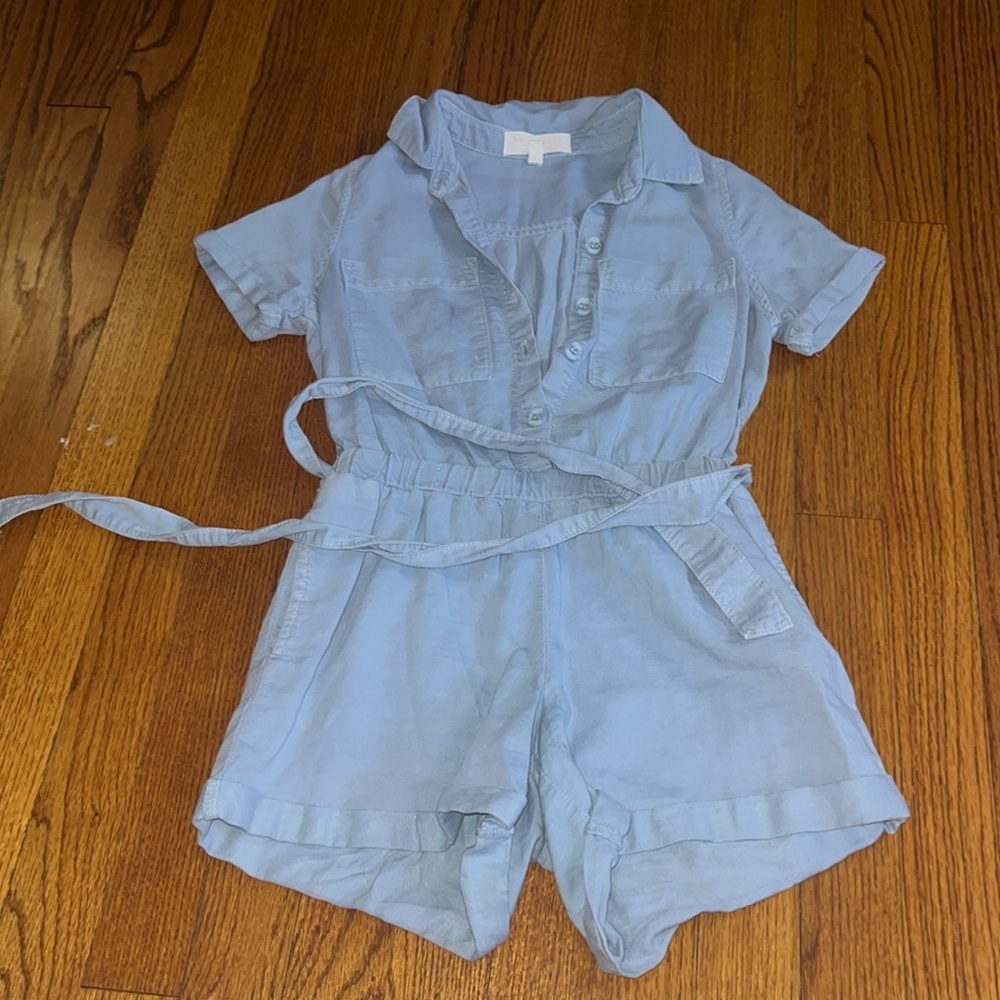 Bella Dahl Girl’s Jean Romper Size 8